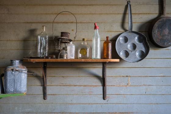 Guernsey Barn Interior 2 Some items seen inside the Guernsey Dairy Farm on Ritter Island