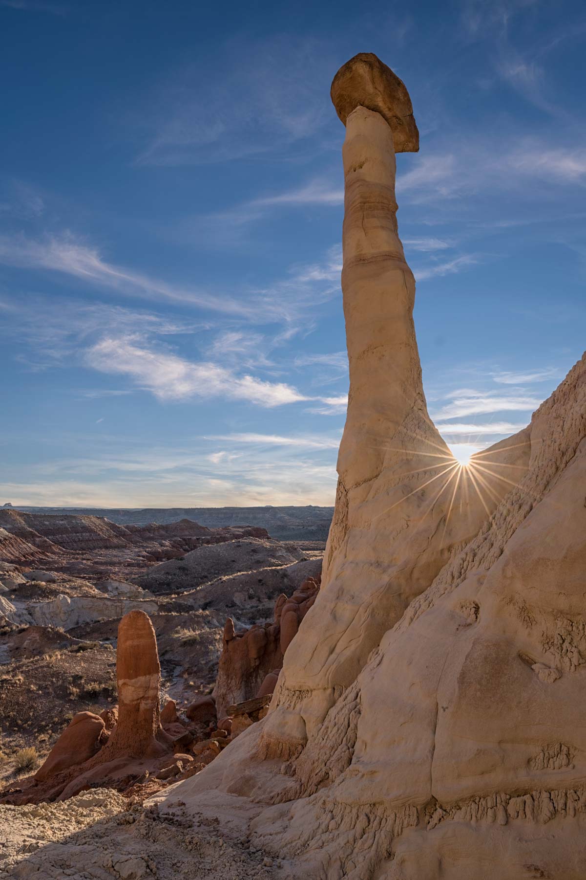 Skinny Hoodoo at the Lower Paria Rimrocks