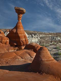 Toadstool Hoodoo in Grand Staircase Escalante NM, Utah 