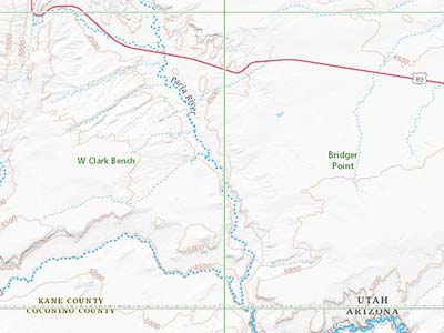 Rimrocks Index Map