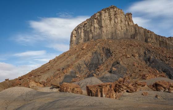 Smoky Mountain Road 3 Badlands along NP 230 near Wahweap Creek