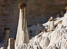 Tower of Silence hoodoo in Wahweap Creek, Utah