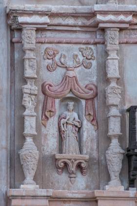 Sculpture Sculpture at the Mission San Xavier del Bac