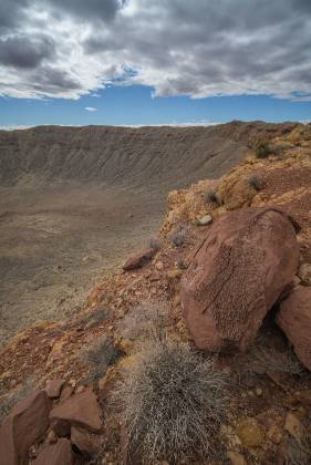 Meteor Crater 2 Meteor Crater in Arizona
