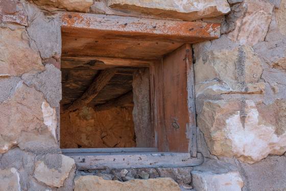 Store Window 2 Window in store near Apache Death Cave in Two Guns ghost town