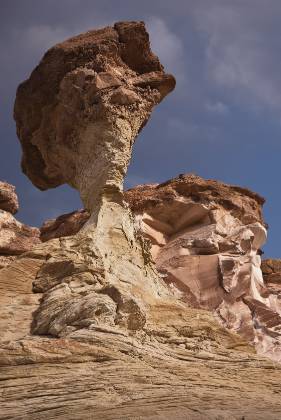 Twisted Hoodoo early morning Early morning image of Hoodoo in the Upper White Rocks