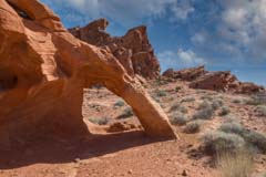 Lean-To-Arch in Valley of Fire