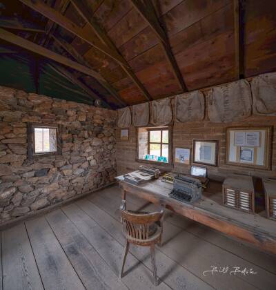 Wells Fargo Post Office Wells Fargo Post Office in Vulture City ghost town, Arizona.