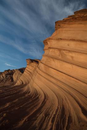 The Great Wall 1 The Great Wall at Waterholes Canyon on Navajo Land near Page, Arizona.