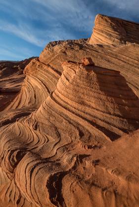 The Great Wall 10 The Great Wall at Waterholes Canyon on Navajo Land near Page, Arizona.