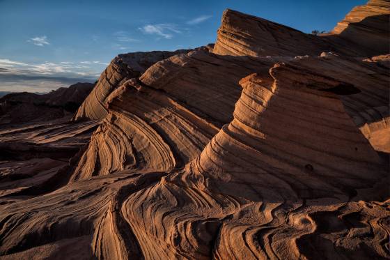 The Great Wall 2 The Great Wall at Waterholes Canyon on Navajo Land near Page, Arizona.