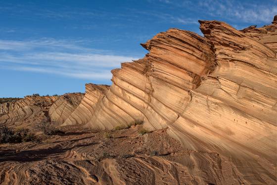 The great Wall 8 The Great Wall at Waterholes Canyon on Navajo Land near Page, Arizona.