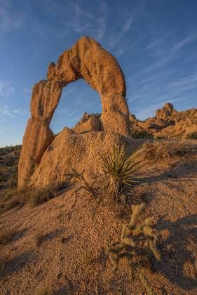 Scorpion Arch 1 Scorpion Arch at sunset in Western Arizona