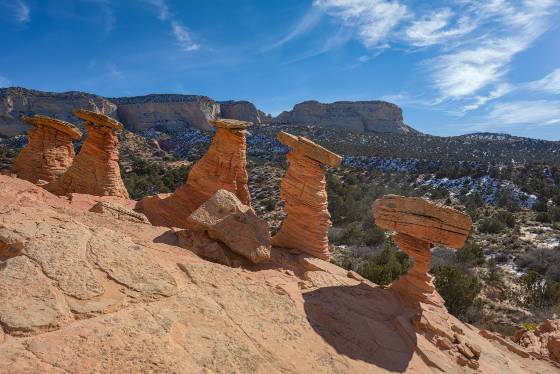 Kanab Hoodoos 6 Hoodoos in the vicinity of Kanab, Utah