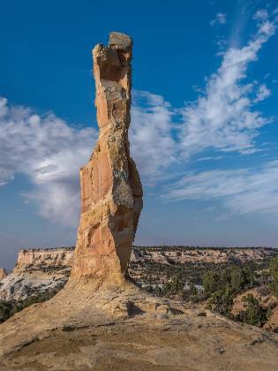 Navajo Stand Rock 3 Navajo Stand Rock in the Navajo Nation, Arizona