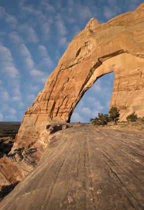 Leading Lines 1 White Mesa Arch in the Navajo Nation, Arizona