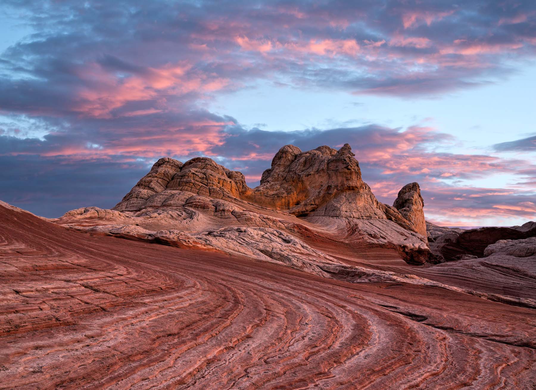 The Citadel at The White Pocket in Vermilion Cliffs National Monument
