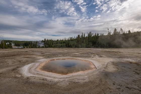 Chromatic Spring Chromatic Spring in Yellowstone National Park