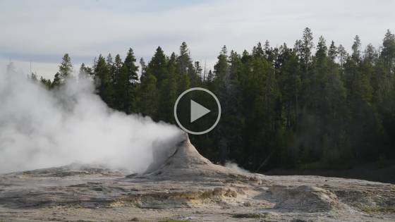 Castle Geyser Video 1