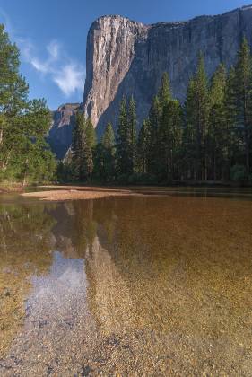 El Capitan Reflection El Capitan reflection in Yosemite National Park
